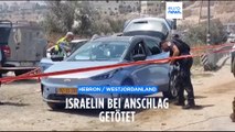 Westjordanland: Israelin bei Anschlag getötet