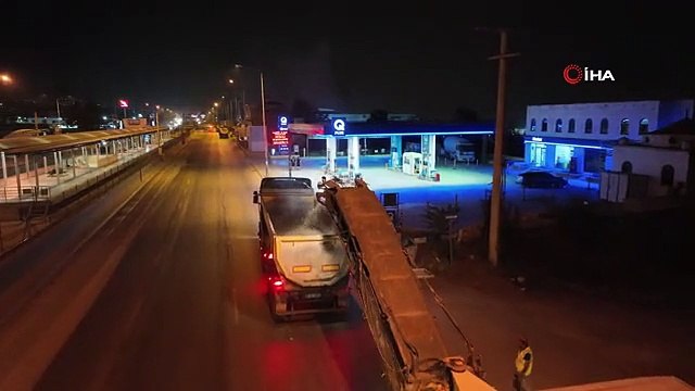 Bursa-Ankara Karayolunda Asfalt Yenileme Çalışmaları Devam Ediyor