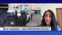 Hayat Atia, au sujet du déploiement de la CRS 8 à : «A Marseille vous avez des points de deal qui sont plus nombreux que des boulangeries»