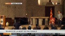 Crits d’independència quan surt el president Aragonès