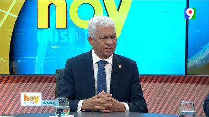 Ricardo de los Santos Presidente de la cámara del Senado en Hoy Mismo