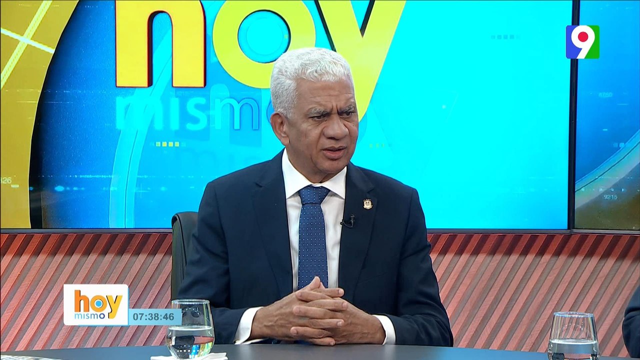 Ricardo de los Santos Presidente de la cámara del Senado en Hoy Mismo