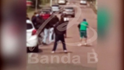 Torcedores entram em confronto no Terminal Fazenda Rio Grande