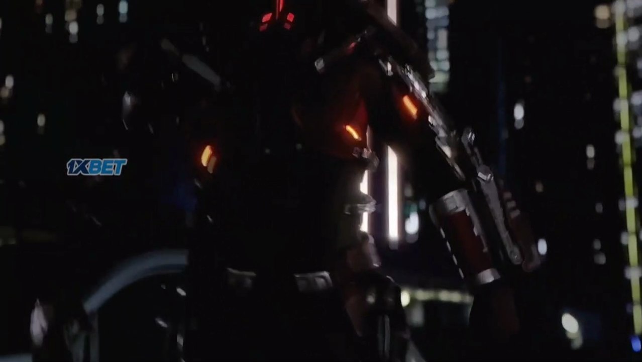 Blue beetle fight scene 
