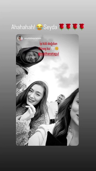 Neslihan fun with friends
