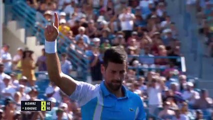 El triunfo de Nole Djokovic en Cincinnati