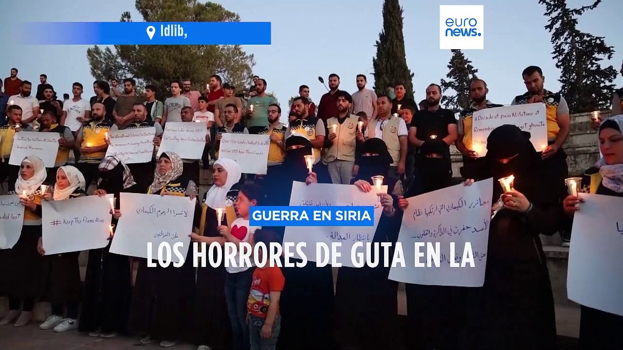 Siria recuerda el ataque con gas sarín que se llevó más de 1 400 vidas hace una década