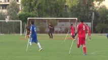Futbolistas amputados entrenan en Gaza para el campeonato de 2023