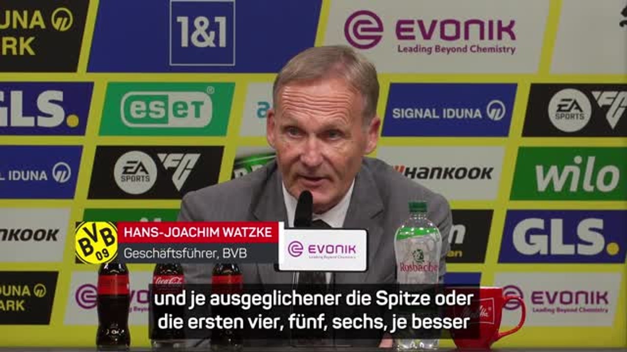 Watzke: Krise 'eher bei Nationalmannschaften'