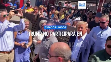 Trump se niega a participar en los debates republicanos porque "el público ya sabe quién es"