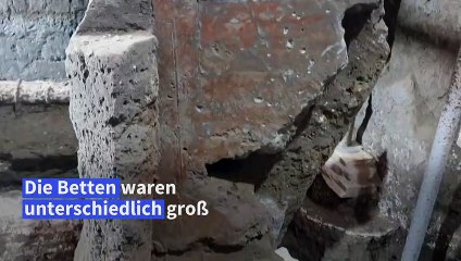 Sklaven-Zimmer in Pompeji entdeckt