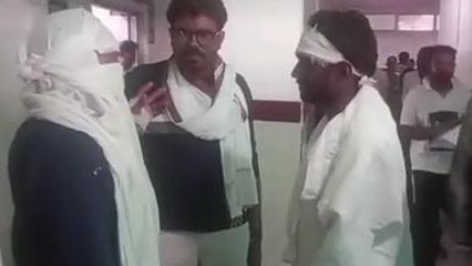 कटनी: सड़क हादसे का शिकार हुए बाइक सवार, अस्पताल में जारी उपचार