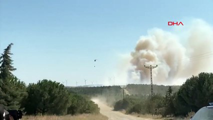 İSTANBUL-SİLİVRİ'DE ORMAN YANGINI-1