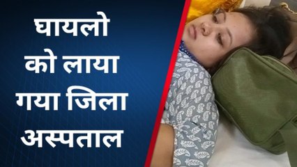 चूरू: एनएच- 52 पर पलटी कार, उत्तराखंड निवासी चार घायल, सभी को पहुंचाया अस्पताल