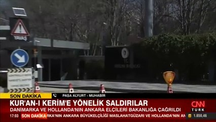 Son dakika... Hollanda ve Danimarka'nın Ankara büyükelçiliklerinden 2 yetkili Dışişleri'ne çağrıldı