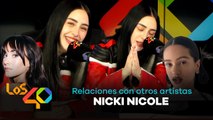 NICKI NICOLE y sus relaciones con ROSALIA, RAUW, AITANA, DUKI, YOUNG MIKO y más