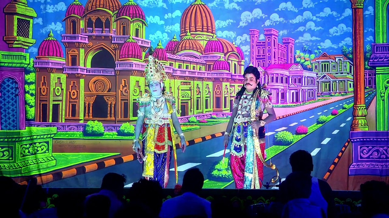 ಕುರುಕ್ಷೇತ್ರ  ಮಹಾಭಾರತ Kurukshetra Nataka Drama Sri krishna Sandana,Mahabharath,Dharma Rajya Stapane