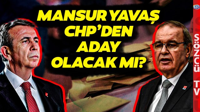 Mansur Yavaş CHP'nin Adayı Olmayacak mı? CHP'den Açıklama Geldi