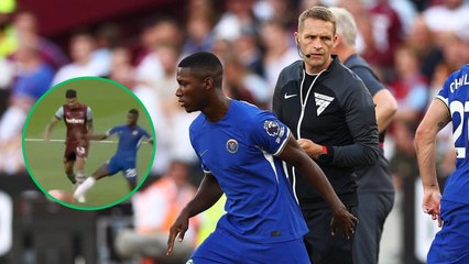 Amargo debut: Moises Caicedo provocó penal en la derrota del Chelsea