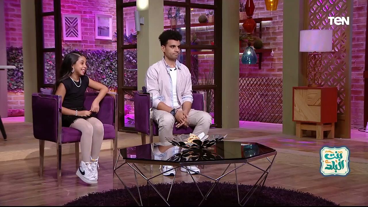 لقاء مع المخرج الشاب بركات كويلا  وأضغر إعلامية هنا محمود في بنت البلد