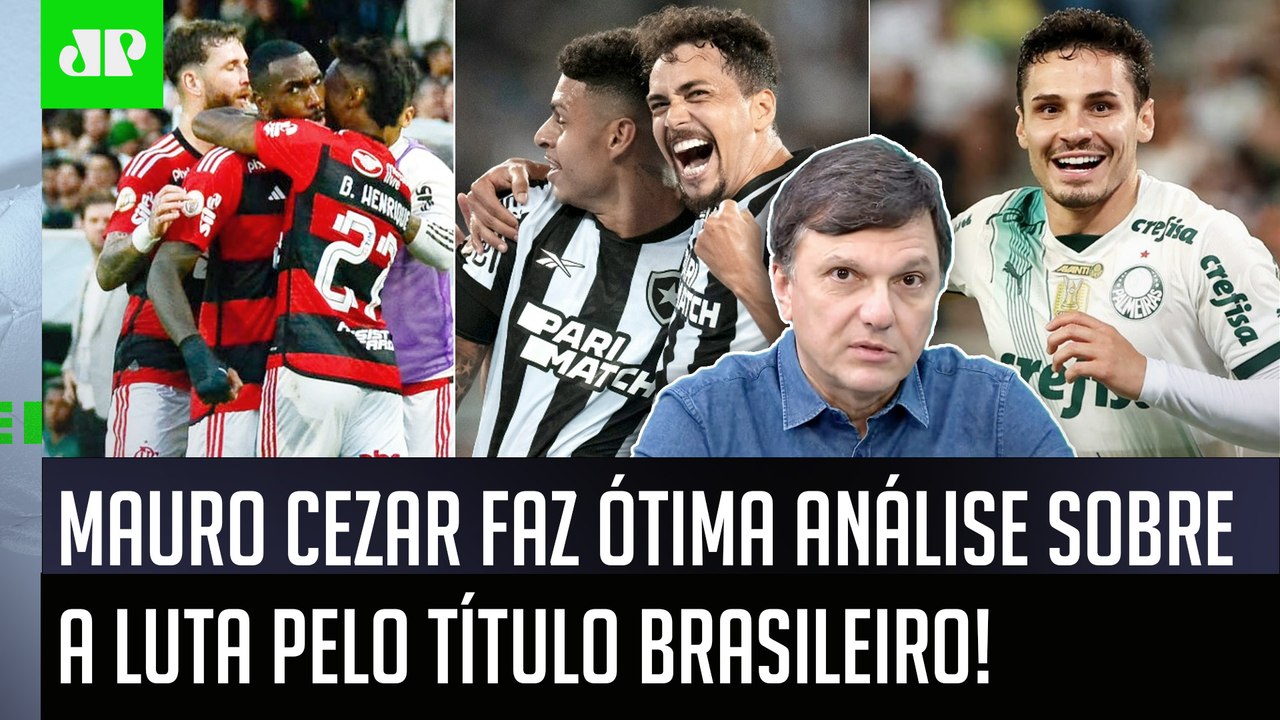"As pessoas NÃO ESTÃO PERCEBENDO, mas o Botafogo..." Mauro Cezar faz ÓTIMA ANÁLISE sobre Brasileirão