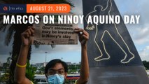 On Ninoy Aquino Day, Marcos calls on Filipinos to ‘transcend political barriers’
