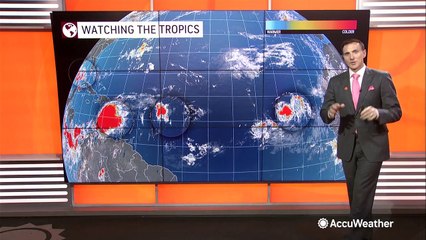 Atlantic gets 3 new tropical storms