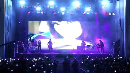 Palandöken Kültür Festivali'nde Bengü konser verdi