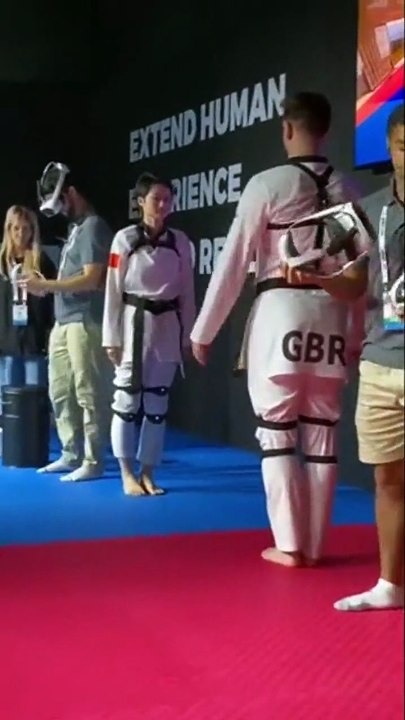 Virtual taekwondo... sports de combat en réalité virtuelle
