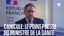 Canicule: le point-presse du ministre de la Santé, Aurélien Rousseau