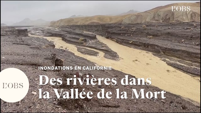 En Californie, la Vallée de la Mort menacée d'inondation par la tempête Hilary