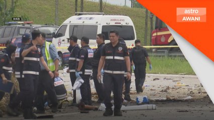 Operasi bawa keluar bangkai, serpihan pesawat selesai - Polis