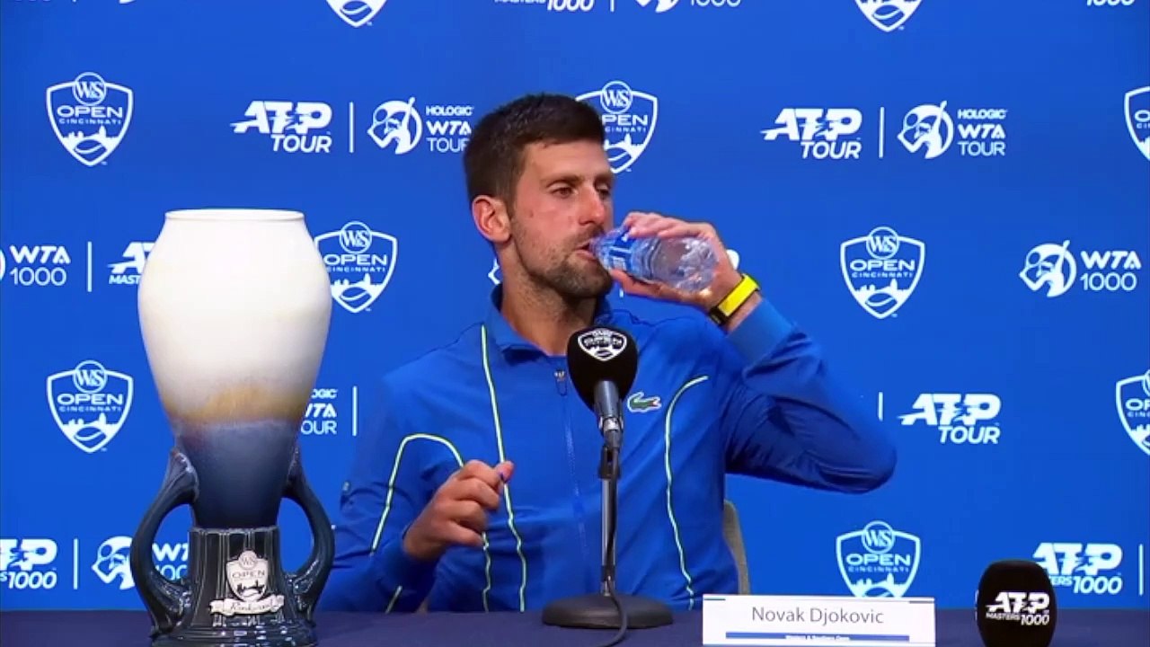 ATP - Cincinnati 2023 - Novak Djokovic : "The feeling I have on the court reminds me a bit of the feeling I had playing against Nadal when we were at the peak of our careers"