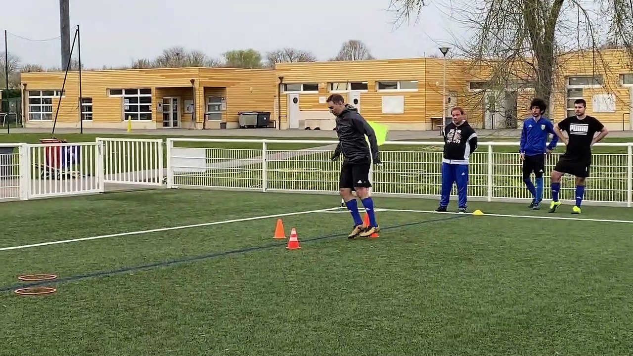 09 mars 2020 séance d'entrainement  parcours effectué par José