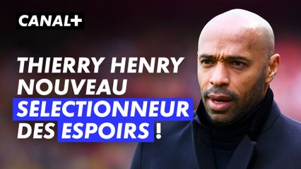 Thierry Henry avec l'EDF espoirs, la nouvelle expérience de "Titi"