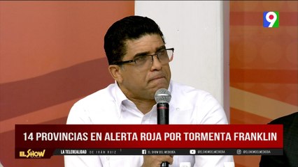 Dio Astacio “El agua es más peligrosa que los vientos” | El Show del Mediodía