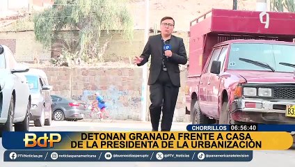 Detonan granada frente a vivienda de Chorrillos: agraviados aseguran no haber recibido amenazas