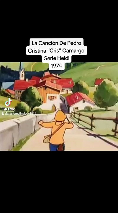 La Canción De Pedro - Cristina "Cris" Camargo- Serie Heidi - 1974