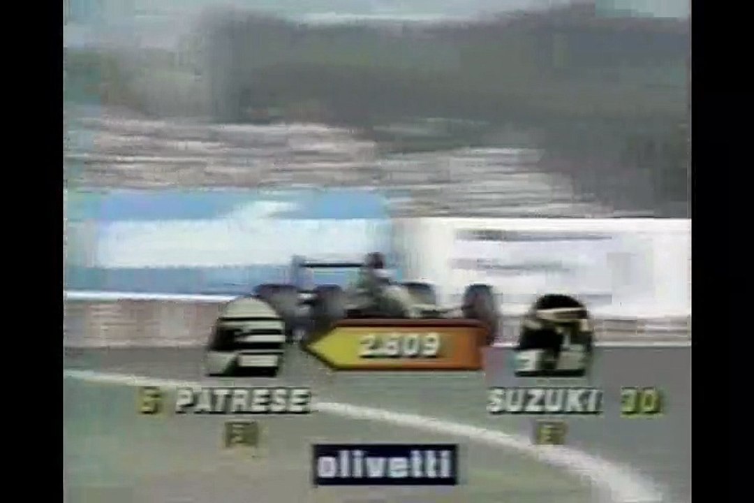 F1 GP Japon 1990 (ACCROCHACHE SENNA PROST AU 1e VIRAGE Vidéo Dailymotion