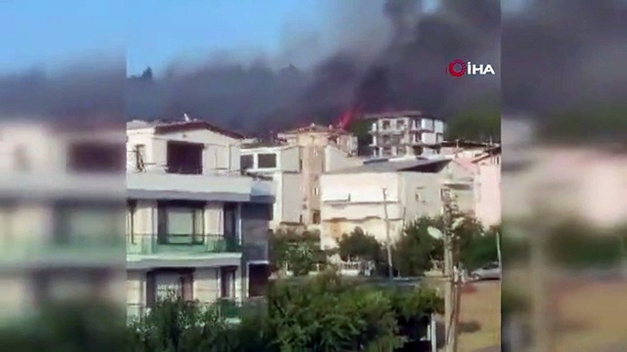 İzmir Aliağa'da çıkan orman yangını kontrol altına alındı