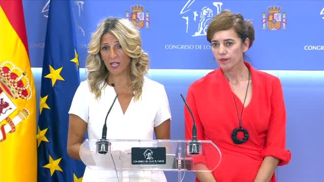 Yolanda Díaz confirma a Felipe VI su apoyo al único Gobierno de coalición progresista posible