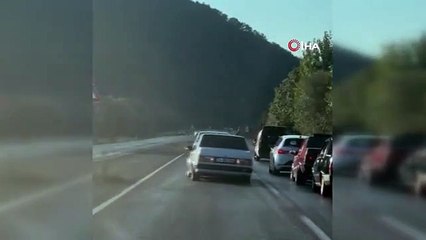 Bartın'da Düğün Konvoyunda Maganda Tarafından Ateş Açıldı