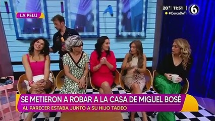 Miguel Bosé sufre asalto armado en su casa de CDMX