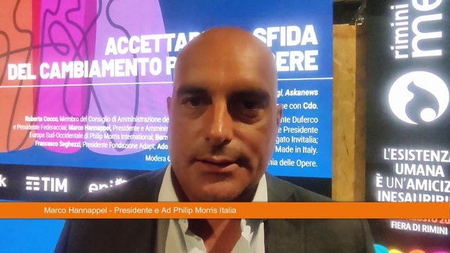Philip Morris, Hannappel Dall'Italia creiamo fabbriche del futuro