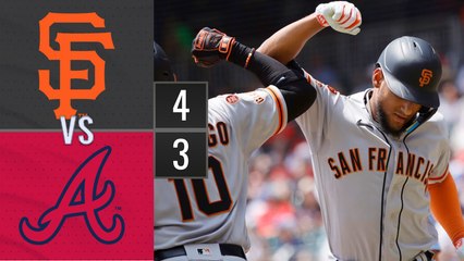 Resumen Gigantes de San Francisco vs Bravos de Atlanta / MLB 20-08-2023