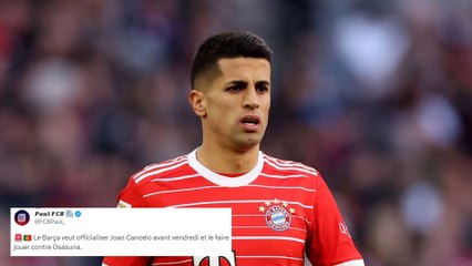    LA DATE D'ARRIVEE DE JOAO CANCELO AU BARCA EST CONNU !!!