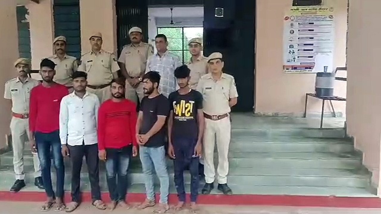 vdo राशन की दुकानों से चोरी करने वाले गिरोह का पर्दाफाश