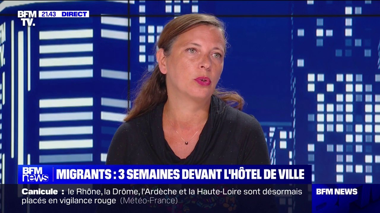 Migrants devant l'Hôtel de ville de Paris: "C'est une vraie urgence que l'État mette les moyens à l'hébergement d'urgence", pour Léa Filoche, adjointe à la maire de Paris en charge des solidarités