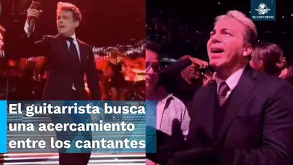 Revelan que Cristian Castro fue a ver a Luis Miguel porque Kiko Cibrián le regaló los boletos