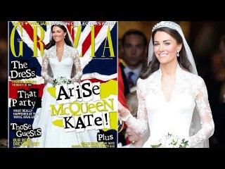 New! Breaking! How Princess Kate's $250,000 wedding gown made her "tiny waist look even tinier